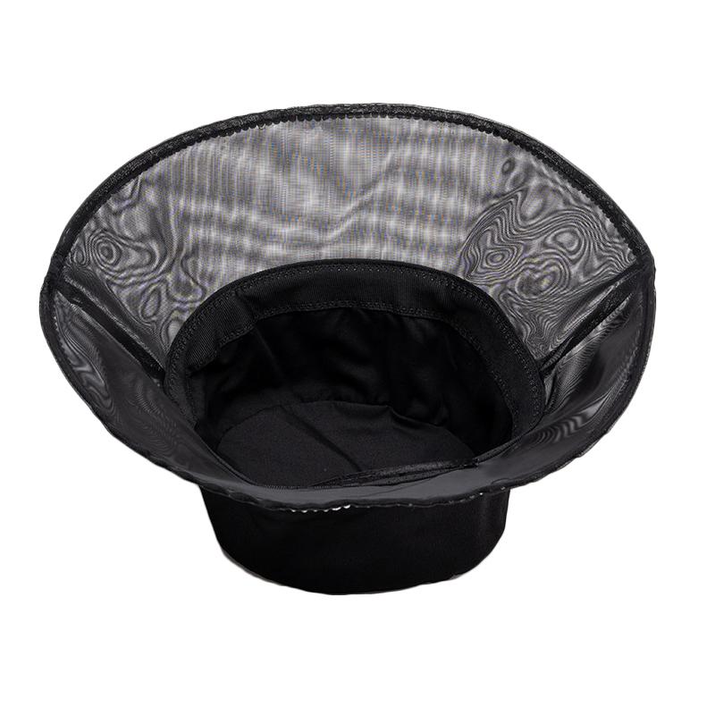 Pearl Fisherman Hat Women's Mesh Big Riding Spring Summer Sunshade Sunscreen Beach Basin Hat