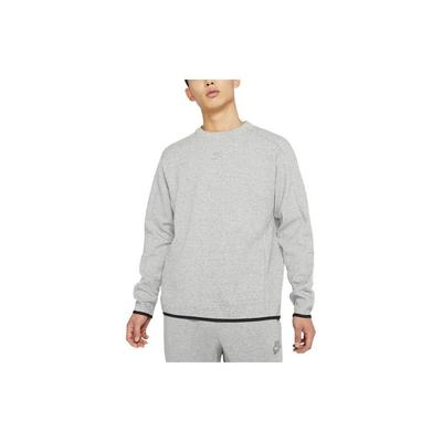 Sweatshirts Men's Gray Crew Neck Moderate Regular DA0399-010