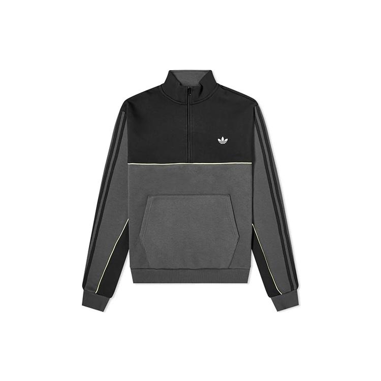 adidas originals Mod Half Zip Sweatshirt For Men Black Men s FM1403 L