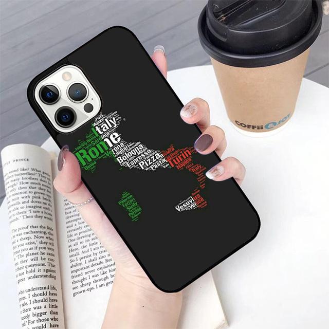 

Italy Flag Phone Case For iPhone 17 Air 14 15 16 13 12 Max Cover For Apple iPhone 17 Air 11 Pro Max Plus Coque iPhone 13