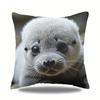 1pc, Seal, Zipper Closure, Machine Washable, Decorative Pillowcase, Single-Sided Print, Modern Home Decor for Living Room, Bedroom, Dorm, Office, Pill