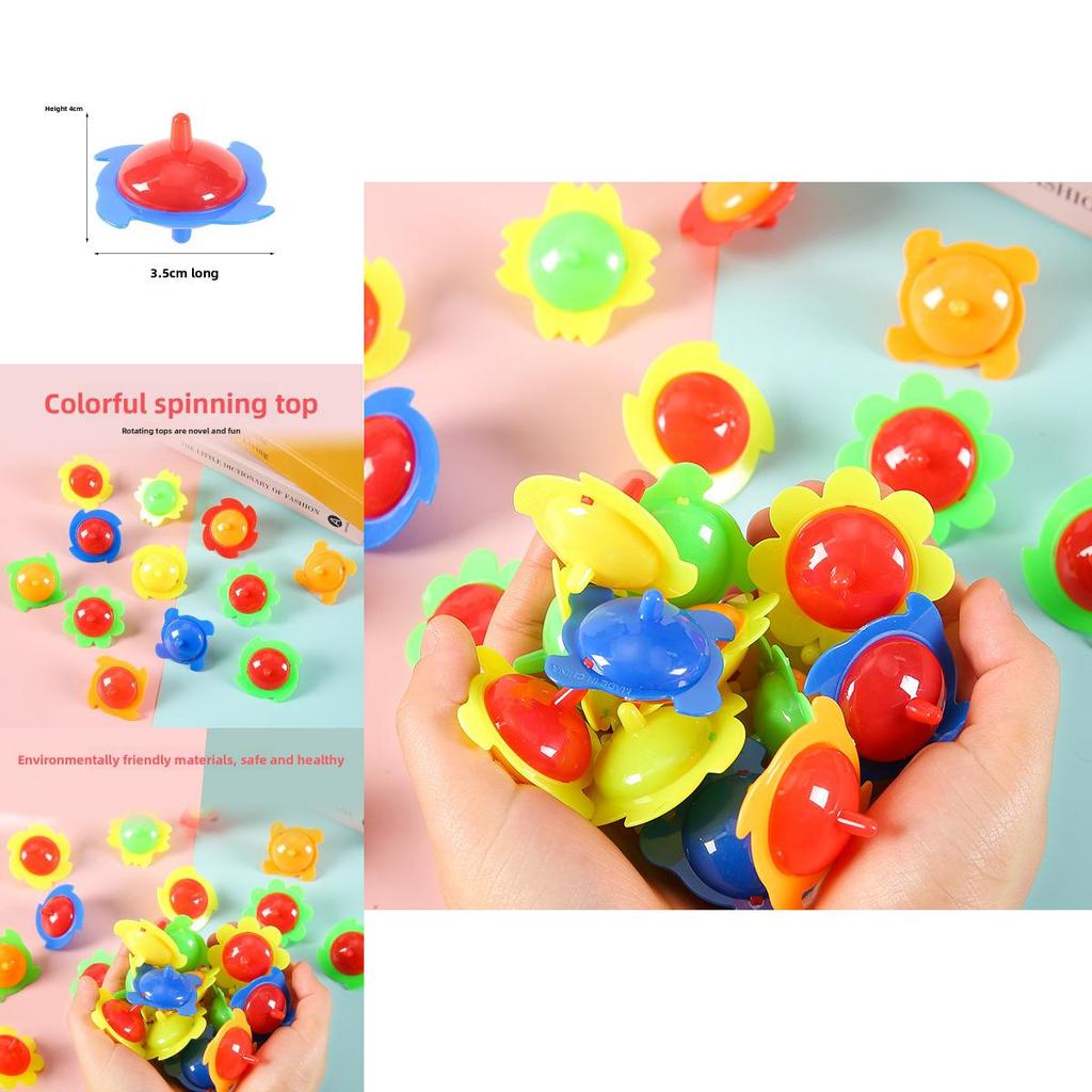 Traditional Plastic Spinning Top Toy For Kids And Educational Play
