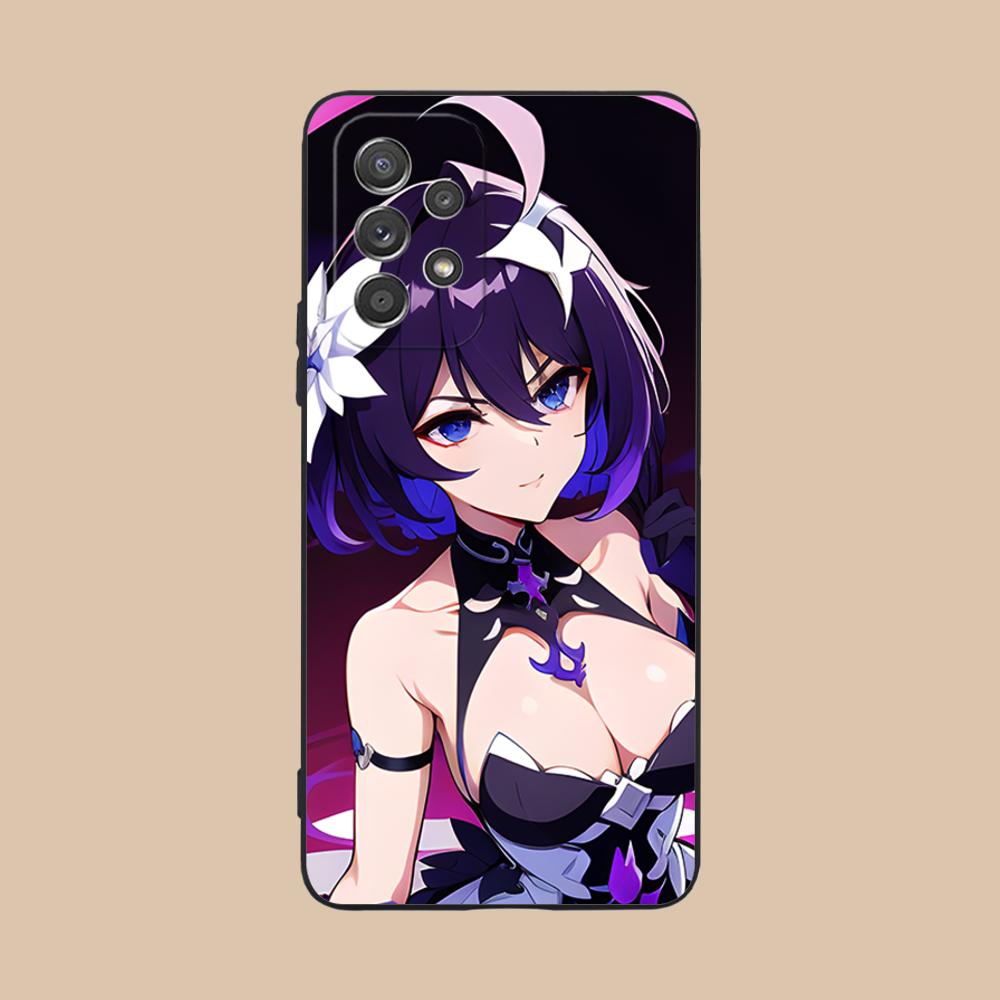 

HSR Seele Matte TPU Mobile Phone Case for Samsung Galaxy A56 55 54 53 52 51 36 35 34 23 16 15 5G Colorful Cover Galaxy A51 5G