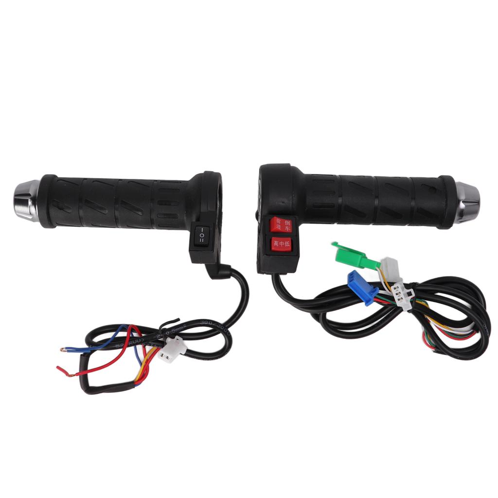 1 Pair Electric Heated Handlebar Universal Five Speed Adjustable Temperature 22mm Motorcycle Grips for ATV