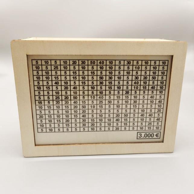 Wooden Cross-Border Money Box with Counter – Quality Piggy Bank and Ornament