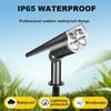 Dual Led Solar Light Outdoors Landscape Spotlights Color Changing 2 In 1 Wireless Waterproof Solar Wall Lamp Patio Garden