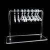 Cross-Border Acrylic Earring & Choker Display Rack - Hanger Shaped Organizer for Personalized Jewelry