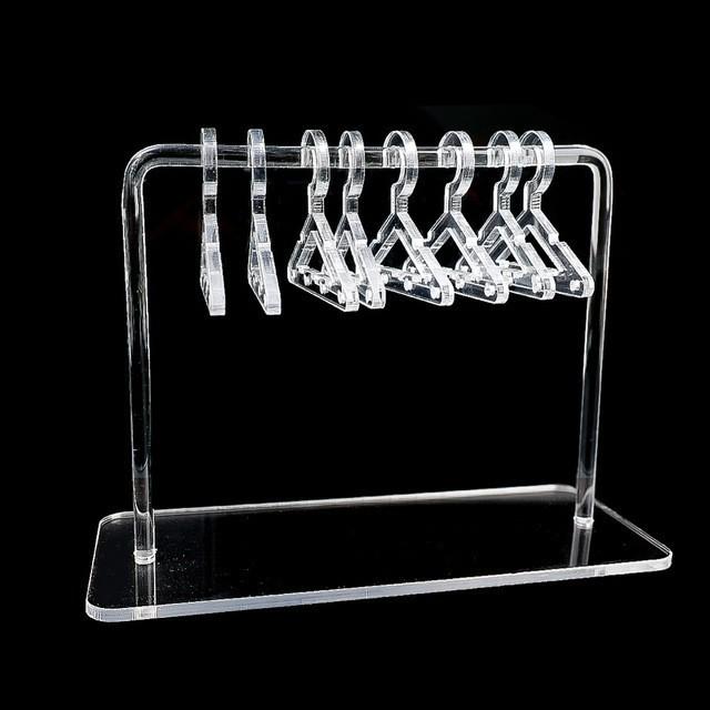 Cross-Border Acrylic Earring & Choker Display Rack - Hanger Shaped Organizer for Personalized Jewelry