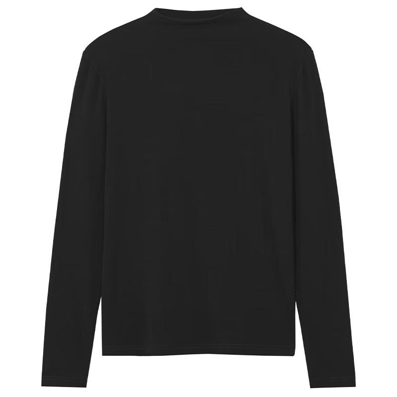 Hotwind Women s Long-Sleeve Semi-High Collar T-Shirt L