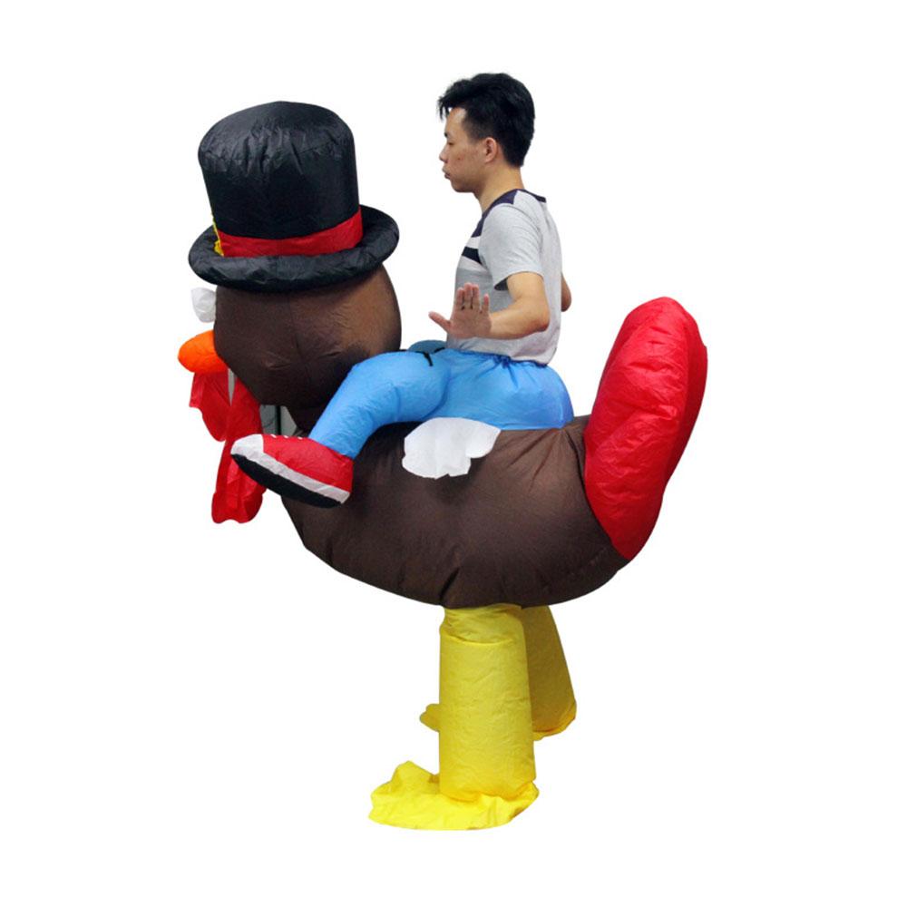 Inflatable Halloween Costumes Turkey Costume for Men