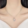 Abs Imitation Pearl Necklace, Ladylike Collarbone Chain Pendant Jewelry