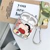 Case For Airpods Pro3 Pro2 Pro 1 3 4 2 Clear Earphone Cases Cover Crayon ShinChan Cartoon