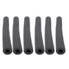 6pcs Foam Pipe Covers Black   Spiral Cuttable Multi Purpose Pipe Insulation Foam Tube for Swimming Pool Handle Water Pipe Exercise Machine Handle