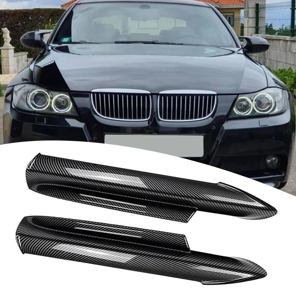 

2x передний бампер сплиттер заслонка для BMW 3 серии E90 E91 320i 330i 2005-2008 бампер сплиттер полоса пластиковая замена