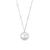 The Rest of Your Life Has Your Mermaid Tail Necklace Female Niche Design Sense Diamond Ring Fish Tail Pendant Jewelry