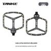 TANKE Lightweight Mountain Bike Pedals - Carbon Fiber, Anti-Slip, Waterproof, Wear-Resistant, Universal Fit