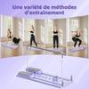11 In 1 Pilates Board - Pilates Equipment Kit, Foldable and Multifunctional Pilates Board for Home - Purple