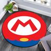 Mario Cartoon Pattern Round rug,Carpet Rug for Living Room Bedroom Playroom ,Non-slip Floor Mat,Holiday Gifts and Birthday Gifts.