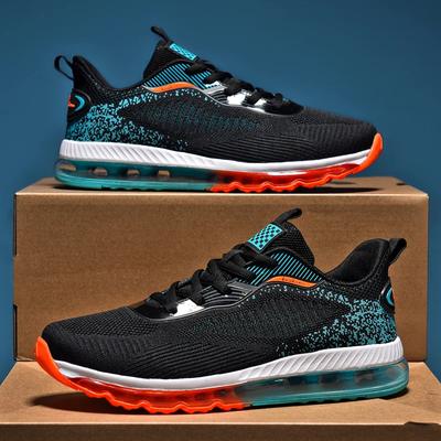 Fashion Mens Sneakers Top Quality Outdoor Running Shoes Men Air Cushion Breathable Comfortable Sports Non-slip Training Fitness Size 48