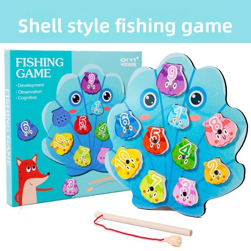 Turtle Frog Butterfly Dinosaur Animal Theme Fishing Game Children Puzzle Toy