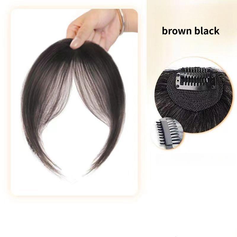 Lightweight and Breathable Clip-In Bangs Hairpiece for Added Volume and Fluff - Perfect Christmas Gift