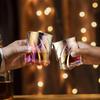 Pair of Rocks Spinning Rainbow Perfect for Birthday Whiskey Day Retirement Promotion Housewarming Farewell Shochu Gift Boxed Glasses, Glasses, Colors,