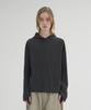 Ribbed Hooded T-Shirts (Charcoal)