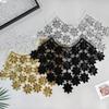 Exquisite Heavy Industry Star Sequin Decorative Cloth Sticker Clothing Dress Performance Clothes Wedding Accessories Front Collar Cloth Sticker
