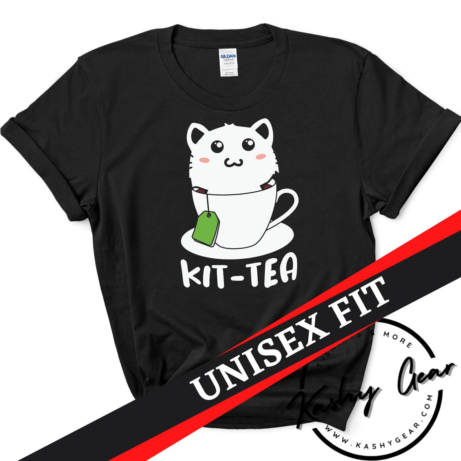 Kit Tea Shirt | Cute Cat Shirt | Funny Cat Mom Gift | Cat Dad T Shirt | Christmas Cat Shirt Gifts For Cat Lovers | Cat Parent Daddy Unisex S