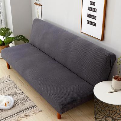 Velvet Full Covered Sofa Mattress Cover Simple Folding Without Armrest Stretch Sofa Cover Cover Fabric All-Inclusive Universal