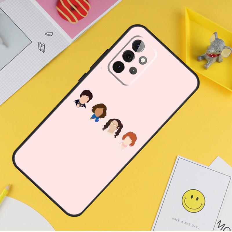 Pink Ladies Grease Movie Case For Samsung Galaxy A36 A16 A56 A06 A54 A34 A14 A13 A53 A12 A22 A32 A52 A35 A17 A15 A55