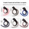 Gradient Ear-Hanging Highlight Hair Extensions - Dopamine Style, Internet Celebrity Inspired, Seamless Natural-Looking Colored Hair Pieces