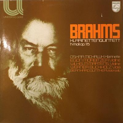 LP Record BRAHMS OSKAR MICHALLIK EGON MORBI  Klarinettenquintet Hmoll Op. 115 6580057 PHILIPS Netherland Classical Used