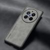 Frosted PU-Leather Funda for VIVO X300 Pro / X300 Case Matte Hard Plastic Full Protection Phone Cover