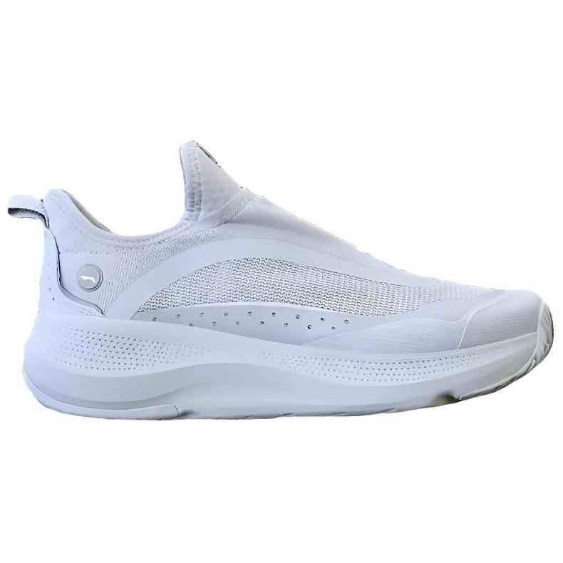 Li Ning Soft Go Slip-On Comfortable Shock Absorbing Breathable Low-Top Casual Shoes Men Sneakers Mist-Gray AGLU105-4