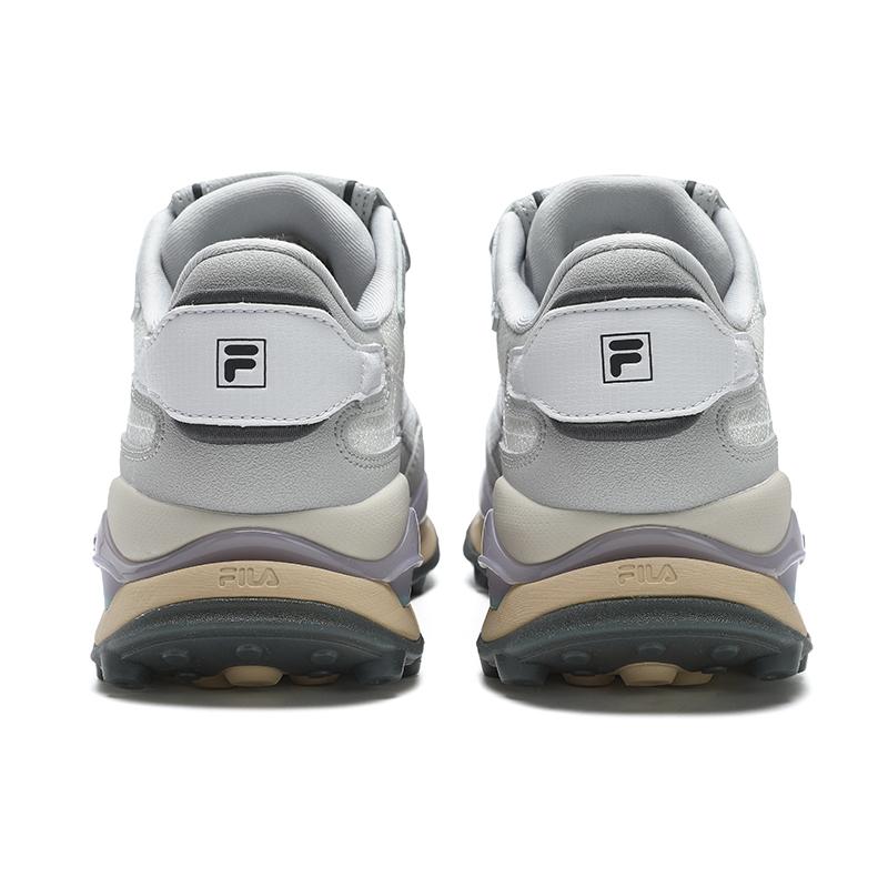 FILA KM2 Comfortable Breathable Low-Top Running Shoes Women sneaker Gray White F12W443115FIA