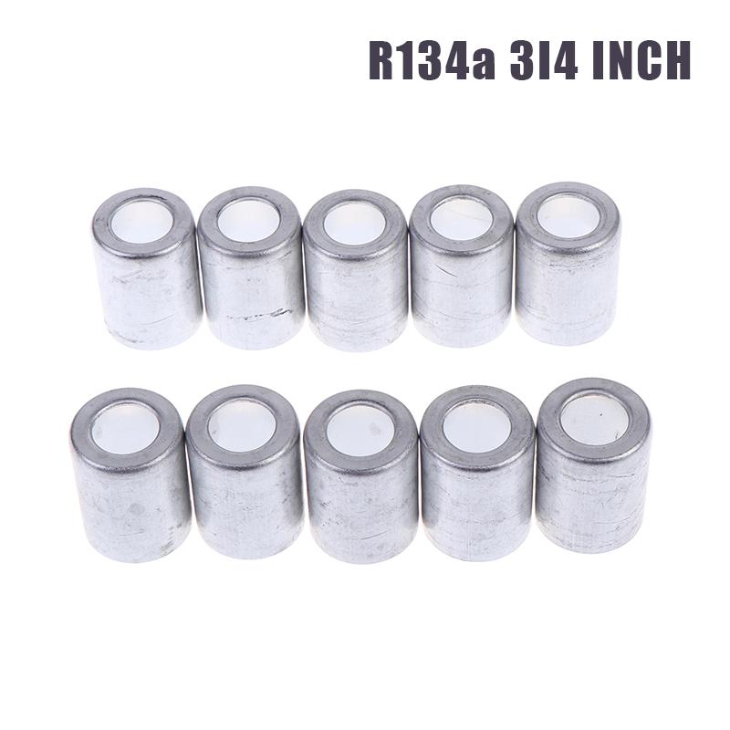 10 ks hliníkových objímek, tvarovek na potrubí, 16 mm, 20 mm, 24 mm, 26 mm, průměr otvoru. Krimpovací návleky na hadice autoklimatizace R12 R134A