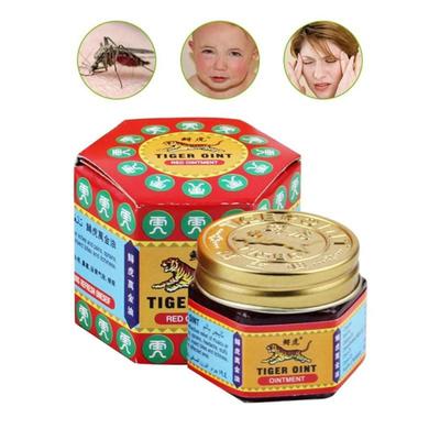 Red White Tiger Balm Ointment For Headache Toothache Stomachache Painkiller Tool