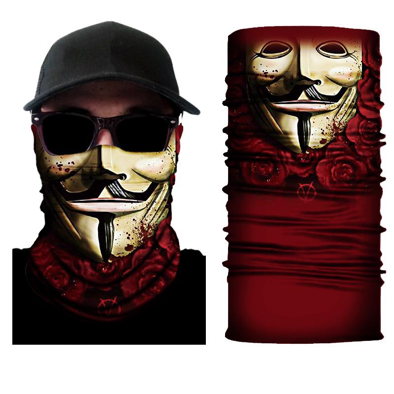 Bicycle Bandana Scarf Seamless Tactical Neck Cover Cycling Ski Face Mask Balaclava for Men Motorcycle Hiking Fishing Snowboard