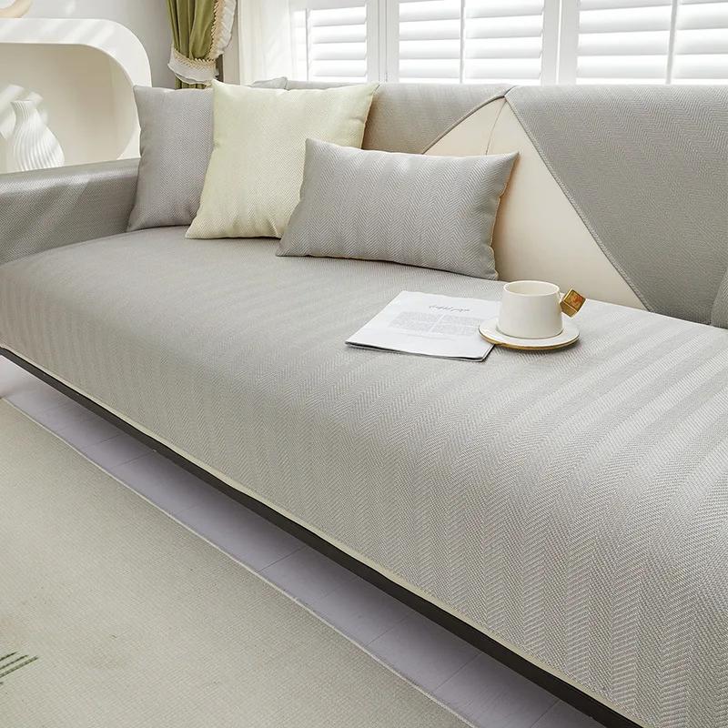 

Подушка для дивана Ice Silk, летняя, летняя, прохладная, 2023, новая, противоскользящая, спинка, полный комплект полотенец из ткани 1pc 45x45Pillowcase