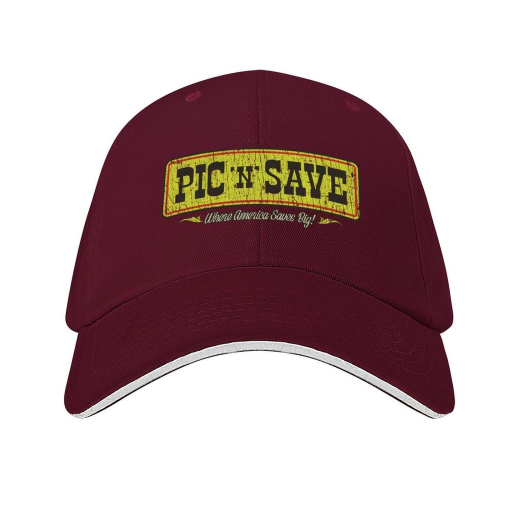 Pic N Save 1950 Baseball Cap Hat Luxury Brand Christmas Hat Anime Hat Man Luxury Baseball Men Womens