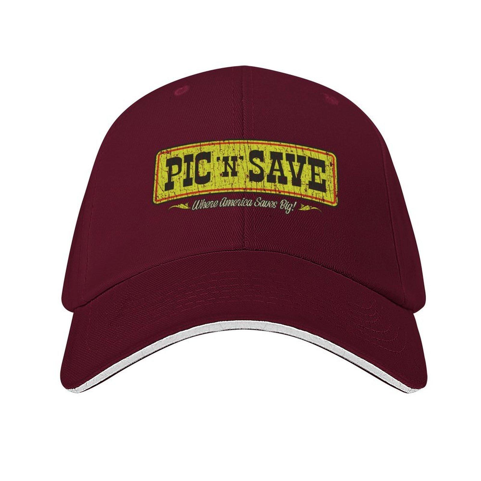 Pic N Save 1950 Baseball Cap Hat Luxury Brand Christmas Hat Anime Hat Man Luxury Baseball Men Womens