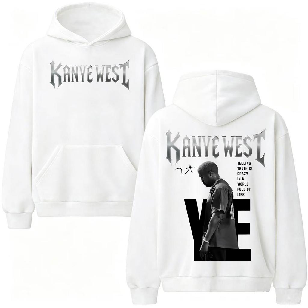 Hanorace Grafice cu Tour Album Kanye West Bărbați Femei Harajuku Streetwear Hanorac Vintage Pulovere Casual