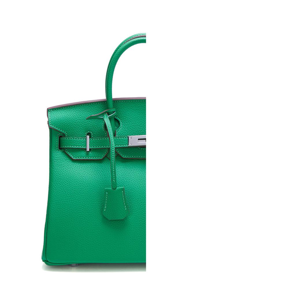 Silberschnalle Togo kleines Muster, echtes Leder Außenhandel neu erste Schicht Rindsleder High-End große Kapazität Handtasche Damen große Tasche