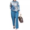 Southeast Asia Spring/Summer 2023 Women's Two-Piece Set: Loose, Fashionable, Large Size with Positioning Print