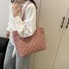 New Fashionable Large-Capacity Women's Tote Bag Shoulder Bag Simple and Versatile Commute Handbag KTB