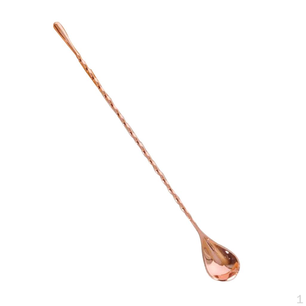 

Long Handle Stainless Steel Spoon ,Deserts,Hot Drink Rose Gold