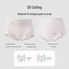 Yiershuang Women's High-Waist Antibacterial Cotton Underwear with Silk Crotch (3-Pack)