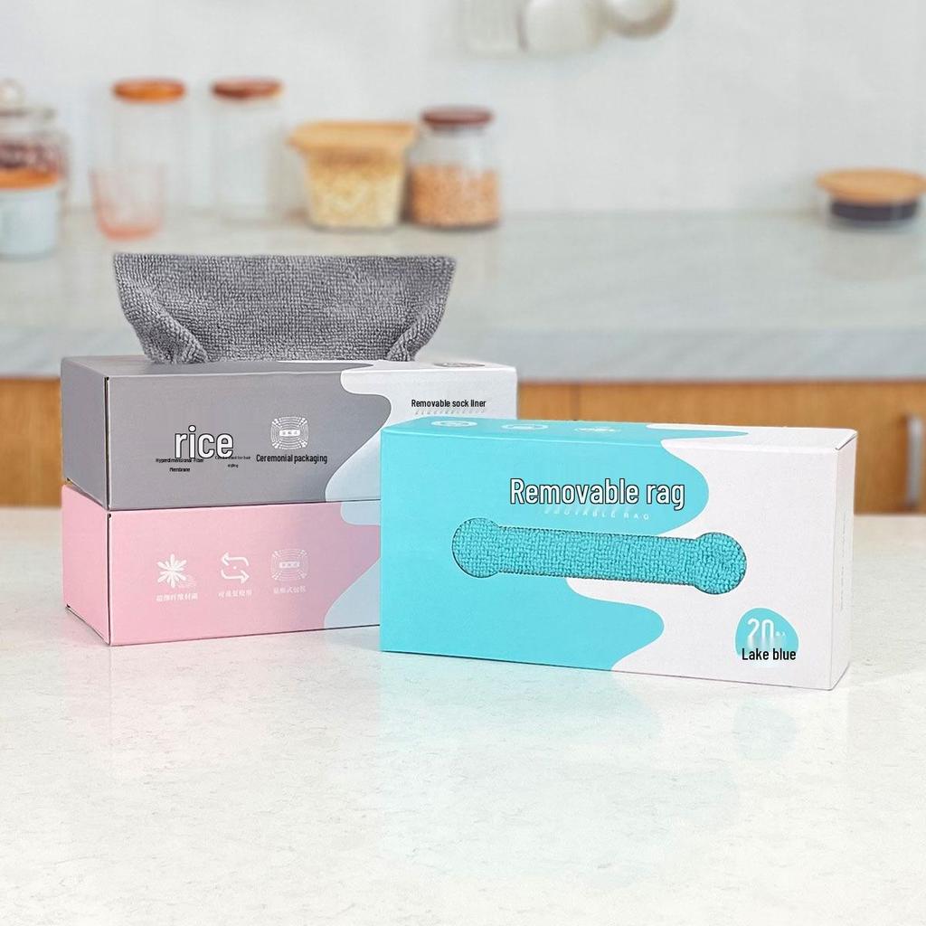 Verdicktes Einweg-Mikrofaser-Küchenspültuch