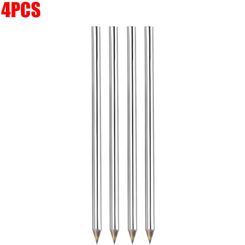 Carbide Scriber Pens Alloy Scribe Pen Metal Wood Glass Tile Cutting Marker Pencil Woodworking Hard Metal Lettering Hand Tools